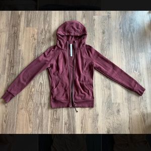 Like New Scuba Hoodie Light Cotton Fleece